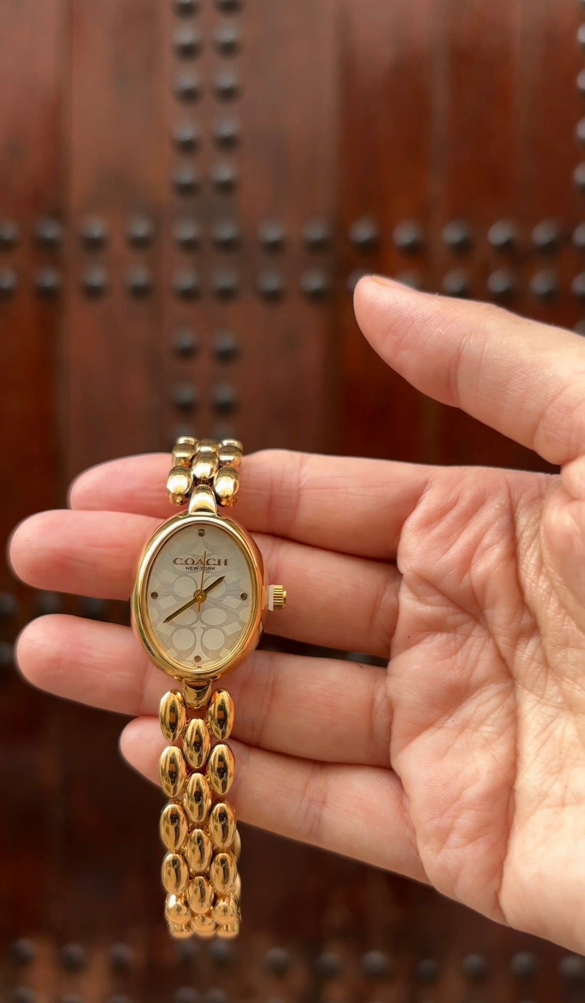 Coach Women’s Oval Watch